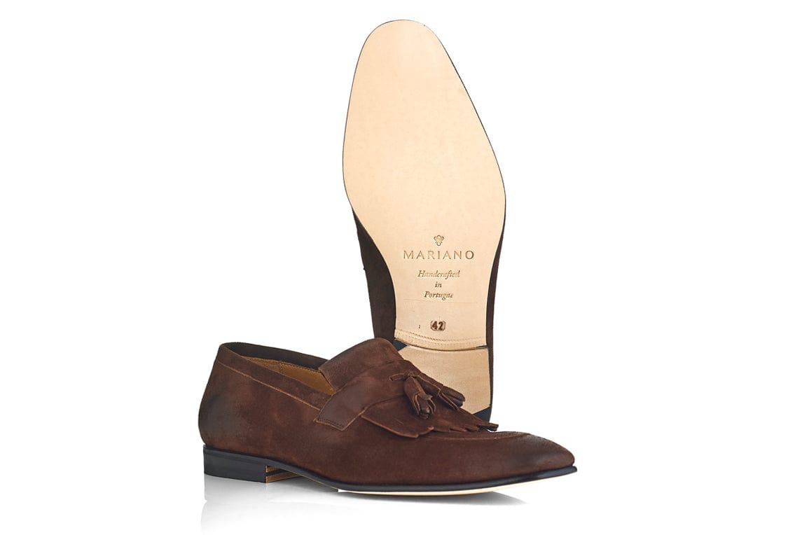 Brown Suede